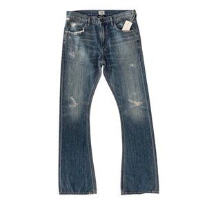 Citizens of Humanity Sasha Twist Low Slung Flare Distressed Denim Jeans NWT (27)